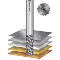 SB Burrs Solid Carbide Head Brazed into Steel Shank Cylindrical Shape with End Double Cut Burr Bits
