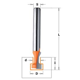 CMT 850.001.11 Keyhole Bit – 1/4-Inch Shank, Solid Carbide For Flush Wall Hangings & Picture Frames