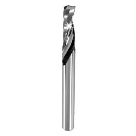 Onsrud 65-020 Solid Carbide Upcut Spiral O Flute Router Bit - 1/8" Cutting Diameter, 1/4" Shank, Uncoated For Plastic, Wood, Aluminum - View #3
