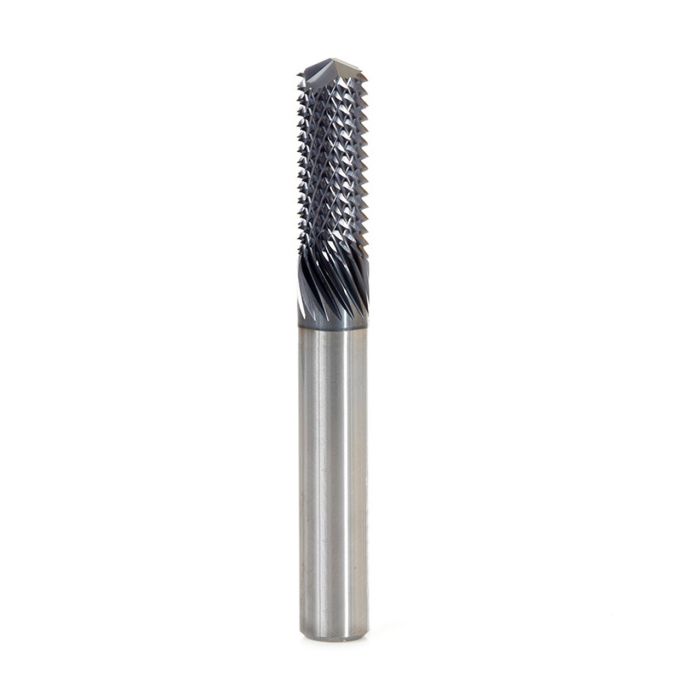 Amana tool 48055-D High Performance Dril End 3/8 D x 1 CH x 3/8 SHK x 3 Inch Long SC Fiberglass and Composite Cutting AlTiN Coated Router Bit