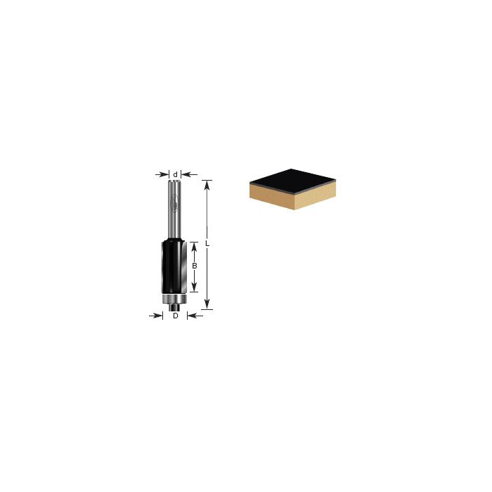 Amana 190-14 TIMBERLINE FLUSH TRIM 3/8 DIA