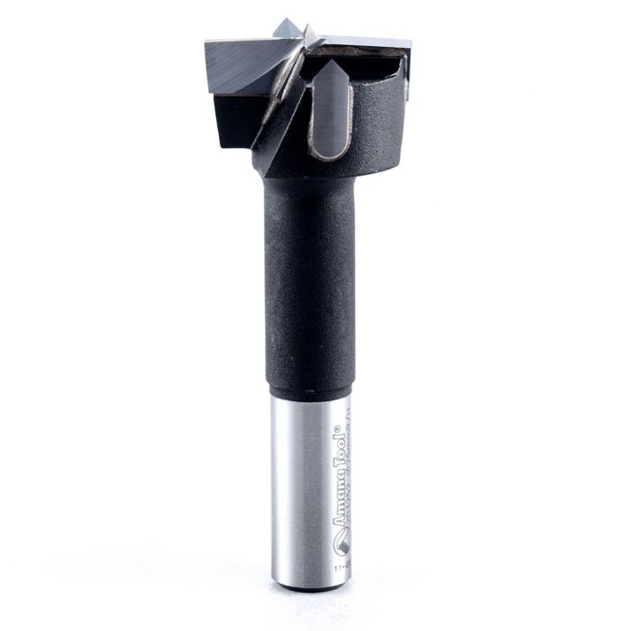 Amana tool 203252 Carbide Tipped Hinge Boring Bit R/H 25mm D x 70mm Long x 10mm SHK