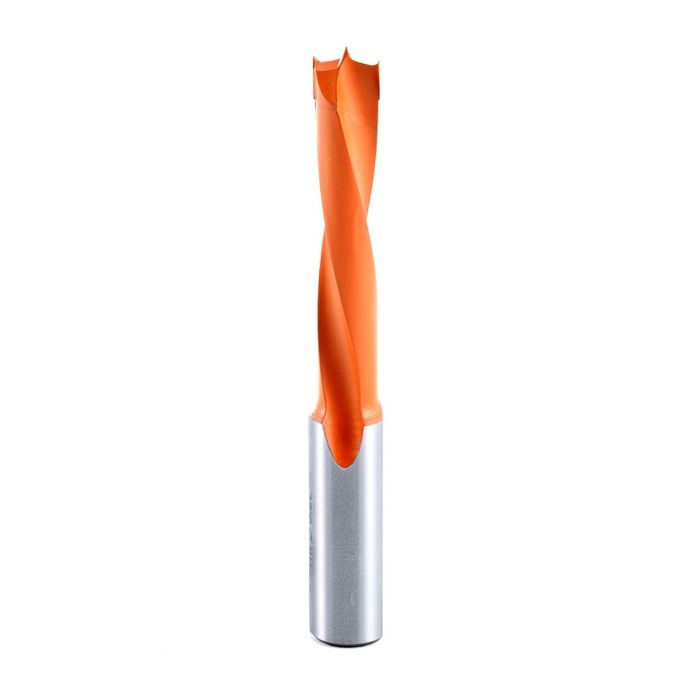 Amana tool 302082 Carbide Tipped Brad Point Boring Bit L/H 8.2mm D x 77mm Long x 10mm SHK