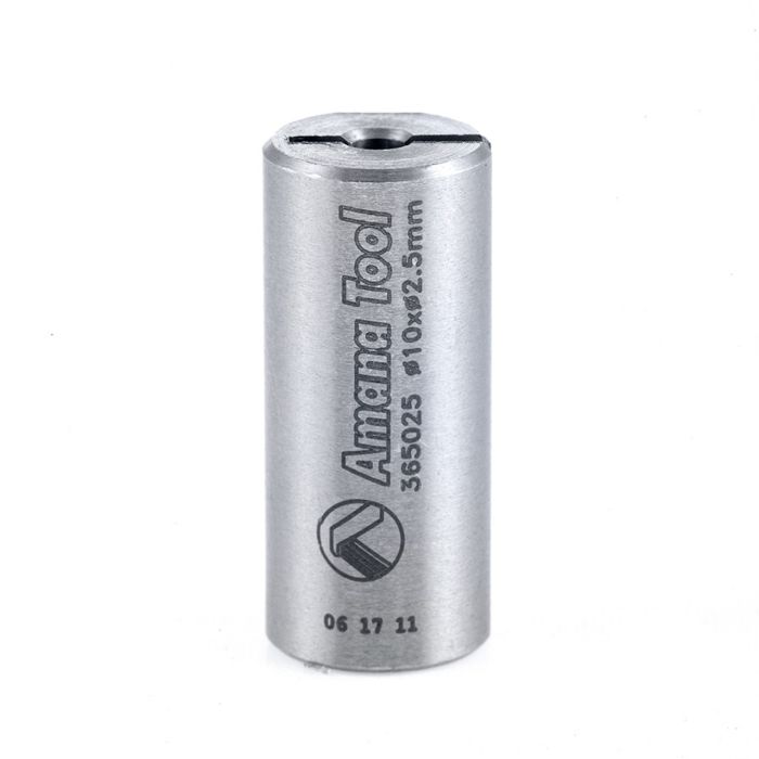 Amana tool 365025 Reducing Bushing 10mm SHK for 2.5mm Dril