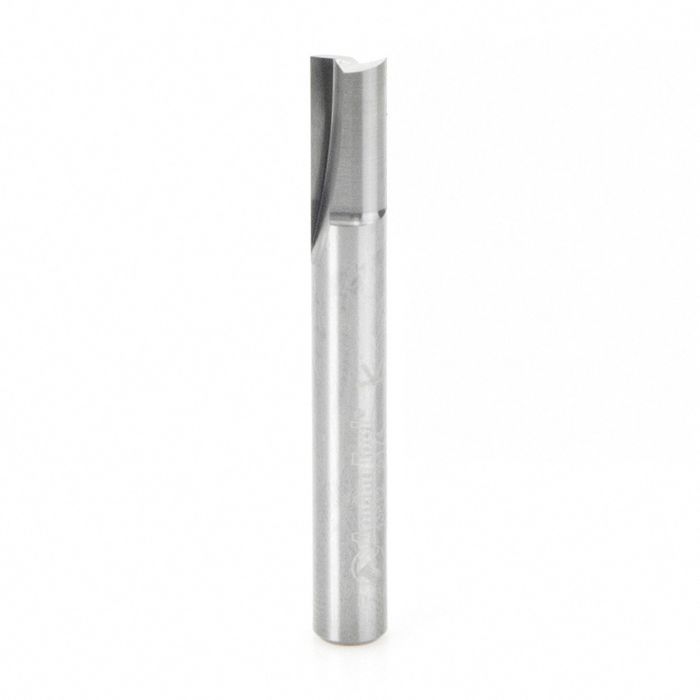 Amana tool 43812 Solid Carbide Straight Plunge 1/4 D x 1/2 CH x 1/4 SHK x 2 Inch Long Router Bit
