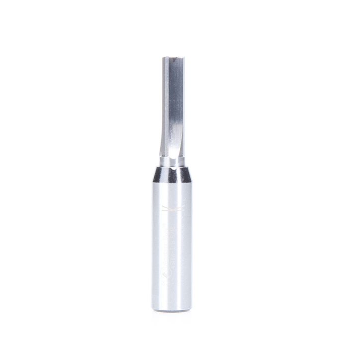 Amana tool 45186-3 CNC Nesting In-Presta 3 Flute Carbide Tipped (Brazed to Steel Shank) Straight Plunge High Production 5/16 D x 1-1/8 CH x 1/2 SHK x 3 Inch Long, 3-Flute Router Bit