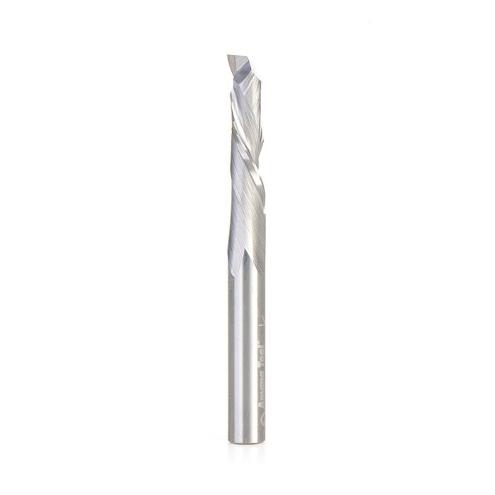 Amana tool 46036 CNC Solid Carbide Compression Spiral 1/4 D x 1 CH x 1/4 SHK x 2-1/2 Inch Long Router Bit