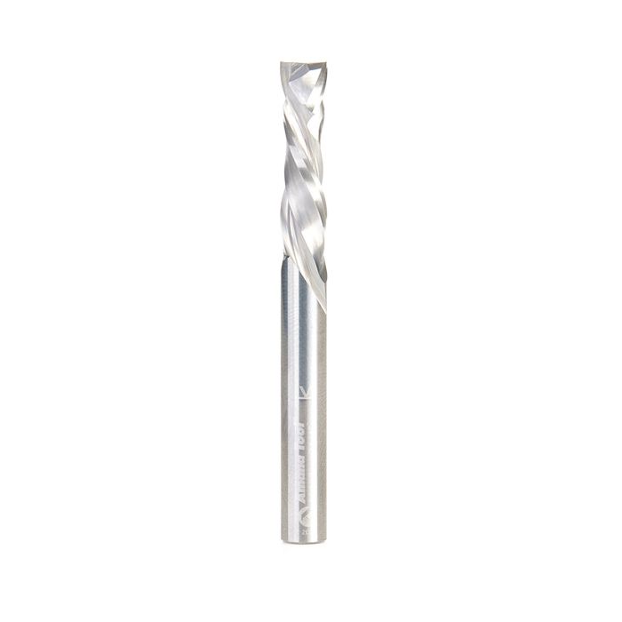 Amana tool 46037 CNC Solid Carbide Compression Spiral 1/4 D x 1 CH x 1/4 SHK x 2-1/2 Inch Long Router Bit