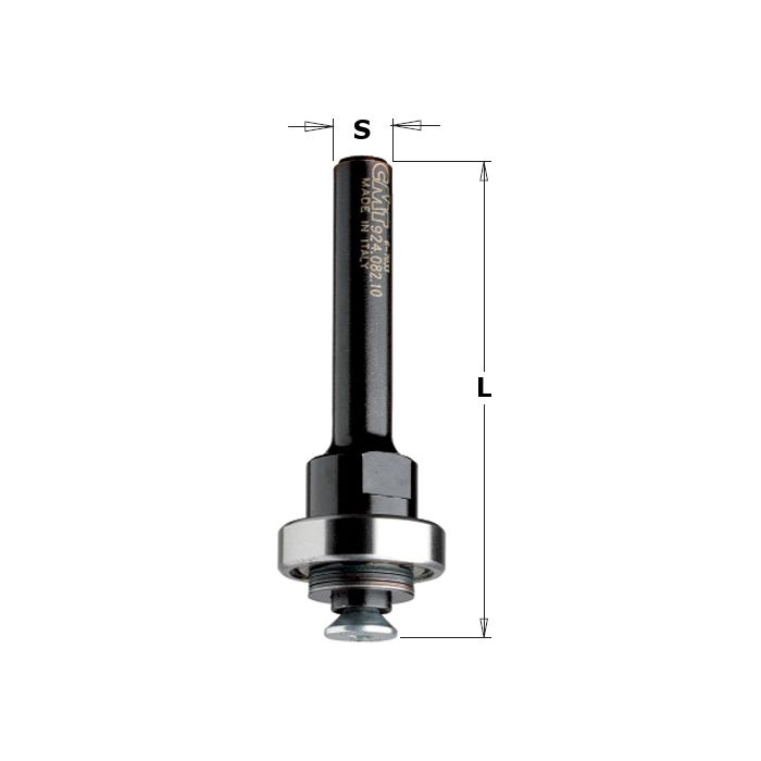 CMT 824.122.10 Slot Cutter Arbor with 7/8-Inch Bearing, 1/2-Inch Shank
