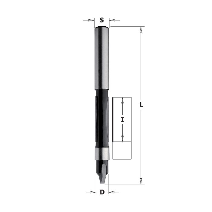 CMT 81651 Contractor Panel Pilot Bit, 1/2-inch Diameter, 1/4-inch Shank