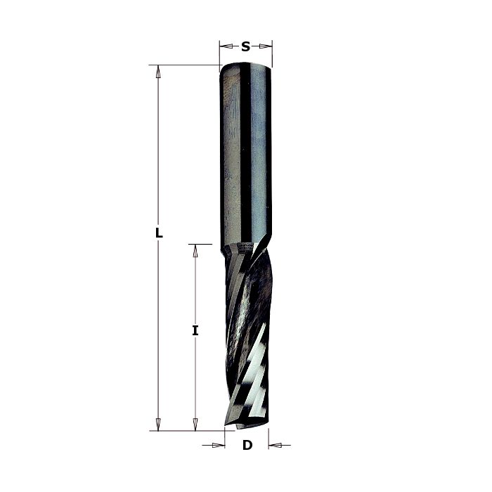 CMT 198.001.11 Solid Carbide Spiral Bit, 1/8-Inch Diameter, 1/8-Inch Shank