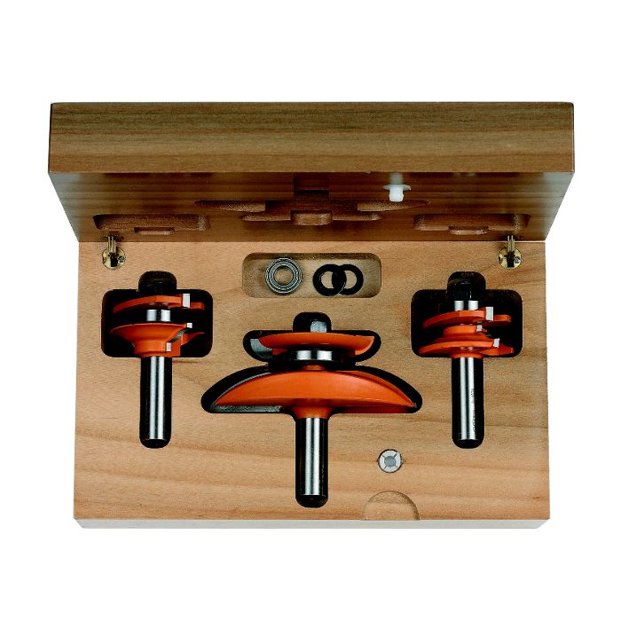 CMT 800.517.11 3-Piece Cove Raised Panel Set, 1/2-Inch Shank