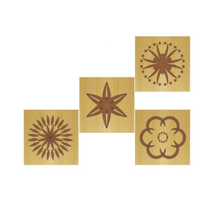 CMT RCS-702 Rosette Templates for Router Carver System