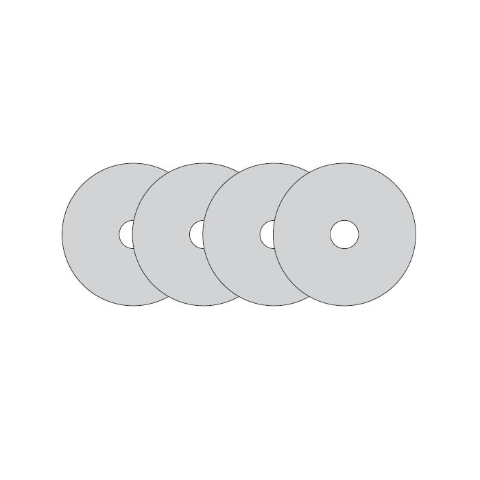 CMT 299.000.02 10 Shims for Dado Pro Set, 5/8-Inch Bore