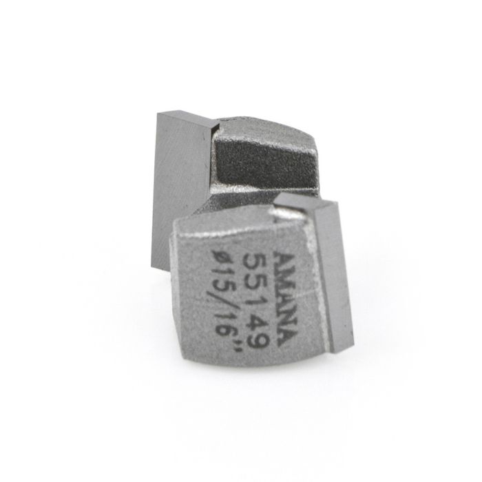 Amana tool 55149 Carbide Tipped Mortising Screw Cutter 15/16 Inch D x 9/16 CH 1/4-28 Thread