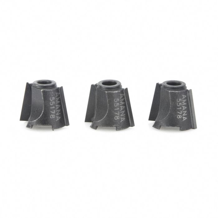 Amana tool 55178 3-Pack of 10 Degree Carbide Tipped Replacement Cutters for 47178 (Replaces Ocemco TA-151)