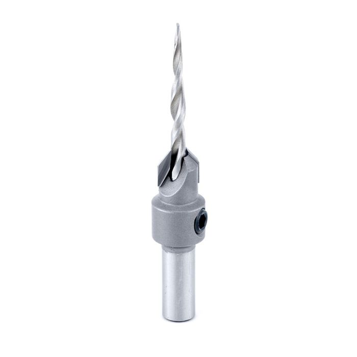 Amana tool 55604 Carbide Tipped Countersink Taper #6 Screw 3/8 D x 9/64 Dril D x 5/16 Round SHK