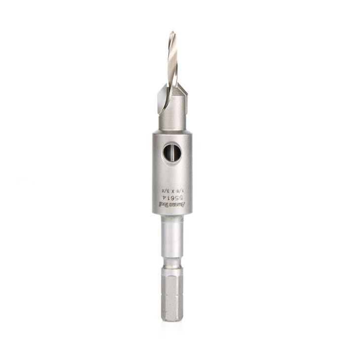 Amana tool 55614 Carbide Tipped 82 Degree Countersink For Festool CENTROTEC System #10 Screw x 3/8 D x 1/8 Dril D