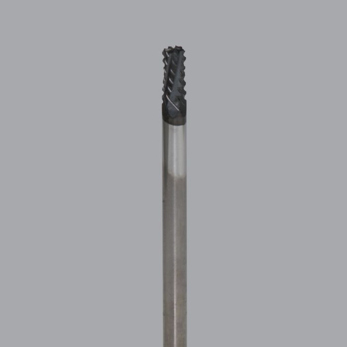 Onsrud 66-501 Solid Carbide router, 6 flute, burr pt, DFC coated
