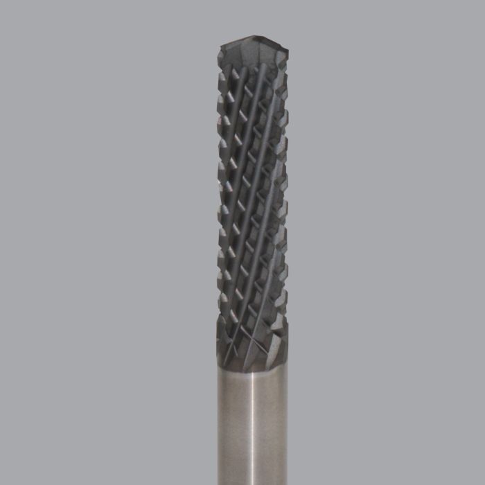 Onsrud 66-527 Solid Carbide router,10 flute, drill pt, DFC coated