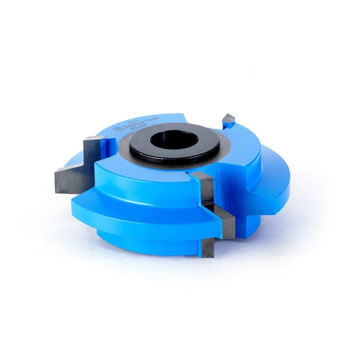 Amana tool 904 Carbide Tipped 3-Wing Wedge Groove 2-5/8 D x 15/16 CH x 1/2 & 3/4 Bore Shaper Cutter