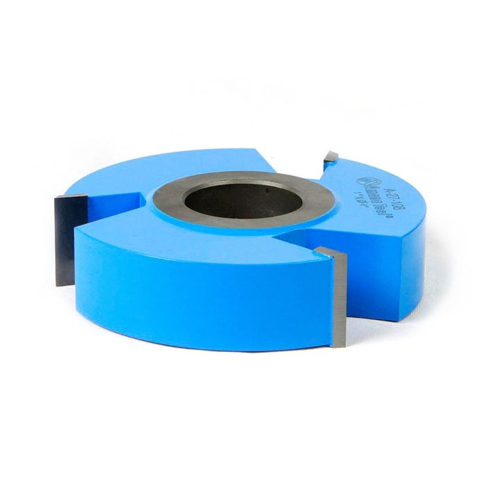 Amana tool A-27-108 Carbide Tipped 3-Wing Heavy-Duty Rabbeting 4 D x 1 CH x 1-1/4 Bore Shaper Cutter