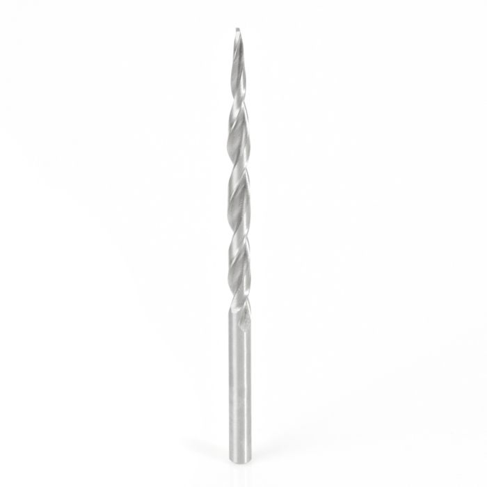 Amana 630-270 High Speed Steel (HSS) M2 DIN 338 Fully Ground Taper Point 5/32 Dia. x 1-3/4 x 3-1/8 Long Drill