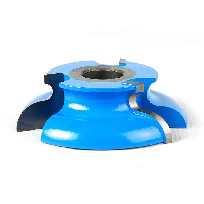 Amana 958 Carbide Tipped 3-Wing Ogee/Bead Table Edge 1/8 x 1/2 Radius x 3-1/4 Dia x 1 x 1/2 & 3/4 Bore