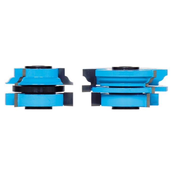 Amana 994 2-Piece Carbide Tipped 3-Wing Stile & Rail Ogee Cabinet Door 3-1/8 Dia x 1-5/16 x 3/16 x 5/32 Radius x 1/2 & 3/4 Bore Set for 1-5/16 Material
