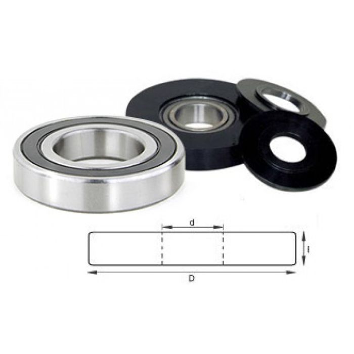 Amana 61604 ALUMINUM RUB COLLAR 85MM DIA.