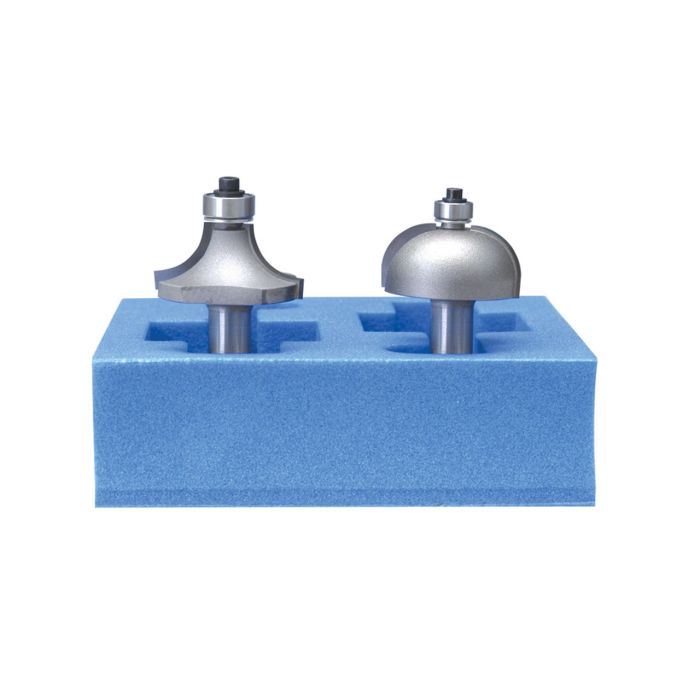 Amana tool AMS-118 Carbide Tipped Drop-Leaf Table Edge Rule Joint 1/2 Inch SHK Router Bit Set