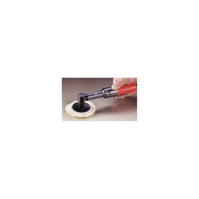 Dynabrade 18055 3" (76 mm) Dia. Autobrade Red Right Angle Buffer