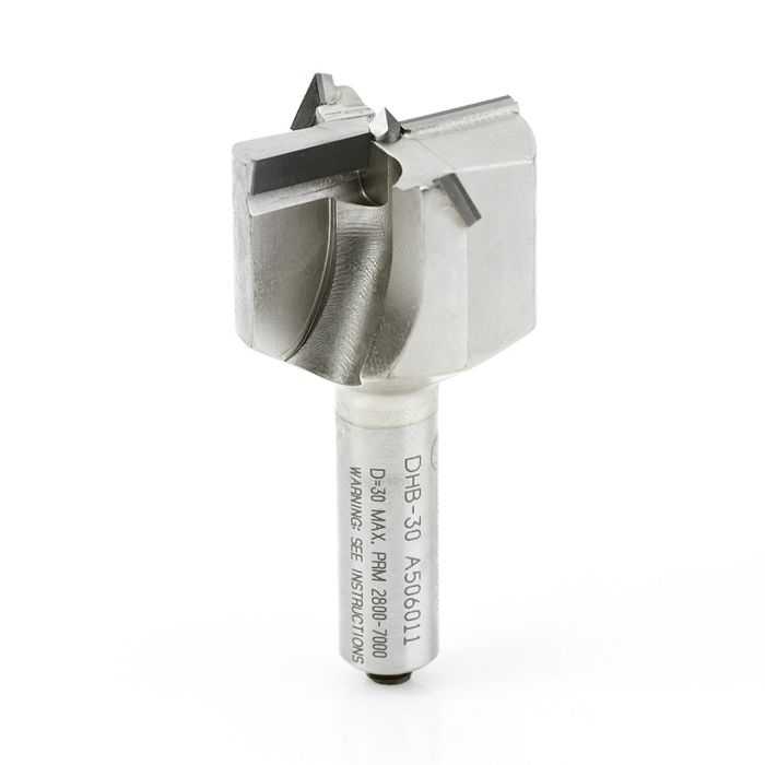 Amana tool DHB-30 CNC Diamond Tipped (PCD) Hinge Boring Bit 30mm D x 10mm SHK