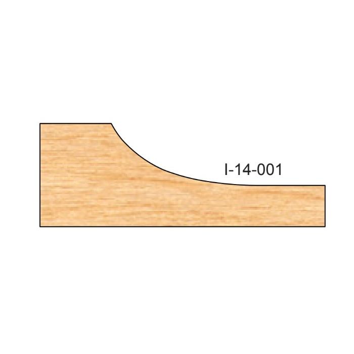 Freeborn I-14-001 RAISED PANEL INSERT CUTTERS (3/4" MATERIAL)