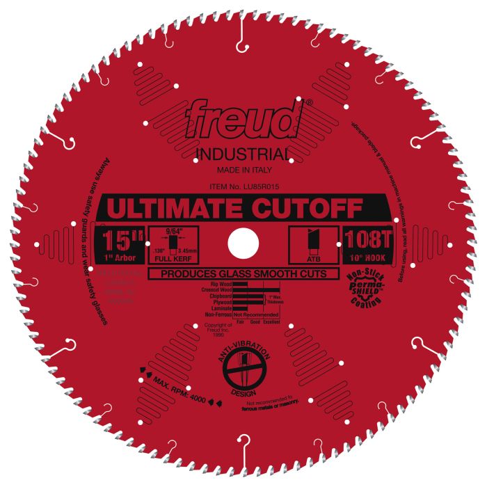 Freud LU85R015 15" Ultimate Cut-Off Blade