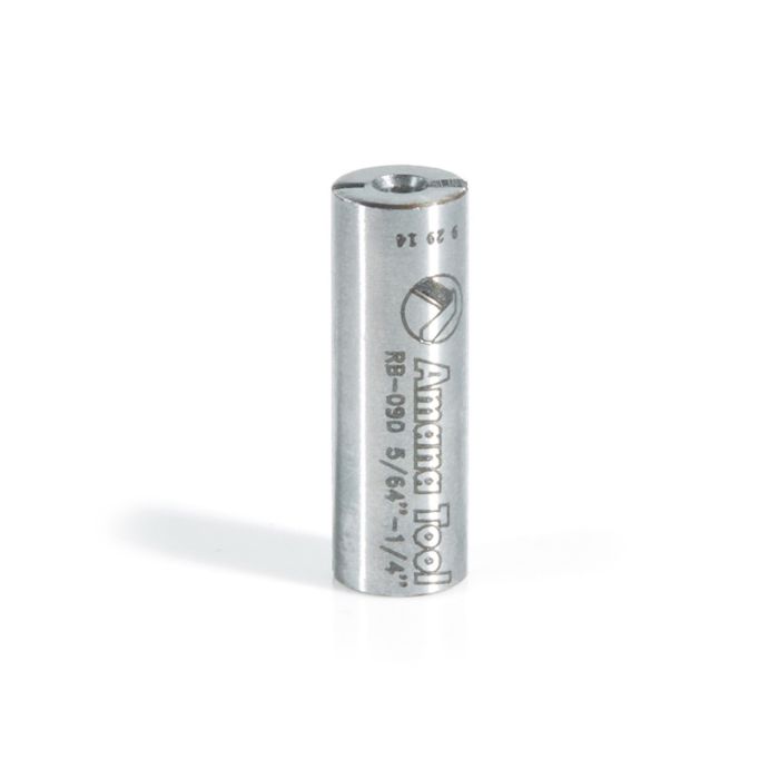 Amana tool RB-090 High Precision Steel Router Colet Reducer 1/4 Overal D x 2mm Inner D x 3/4 Inch Long
