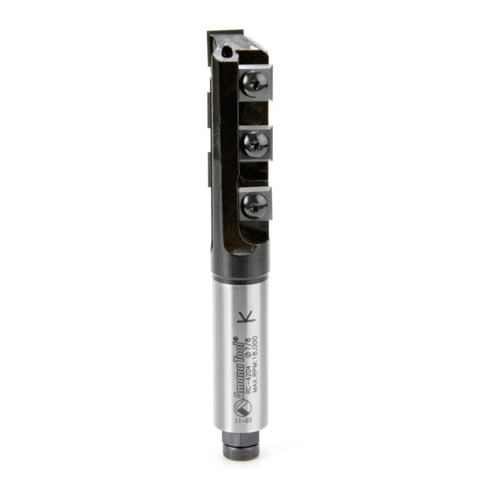 Amana tool RC-4204 CNC Insert Stagger toolth 7/8 D x 2-7/16 CH x 3/4 SHK Router Bit