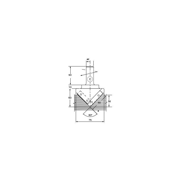 FS Tool RD2584 DISP.V-GROOVING BIT