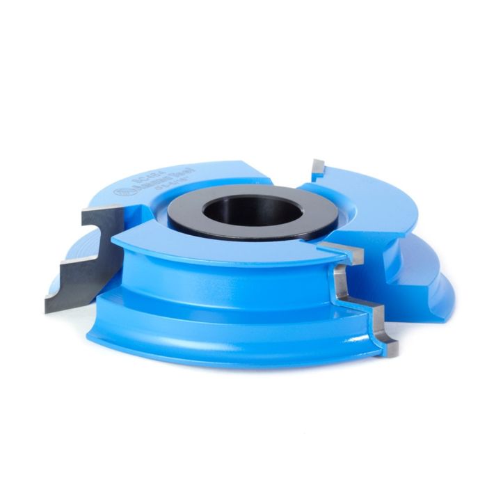 Amana tool SC464 Carbide Tipped 3-Wing Ogee & Cove Door Lip 1/8 R x 4-5/16 D x 3-1/8 CH x 1 & 1-1/4 Bore Shaper Cutter