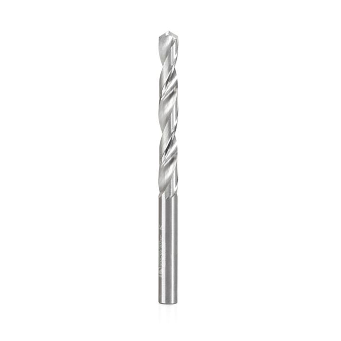Amana tool SCFD-106 Solid Sub Micrograin Carbide 4 Facet Point 118 Deg x 7/32 Dia x 1-3/4 Cut Length x 7/32 Shank x 3 Inch Long Jobber Length Fractional Dril
