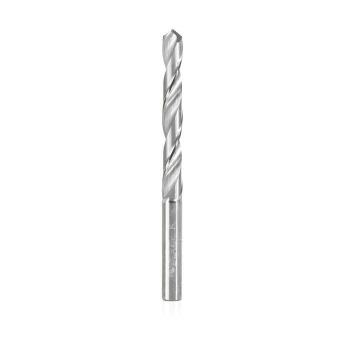 Amana tool SCFD-108 Solid Sub Micrograin Carbide 4 Facet Point 118 Deg x 1/4 D x 2 Cut Length x 1/4 SHK x 3-1/4 Inch Long Jobber Length Fractional Dril