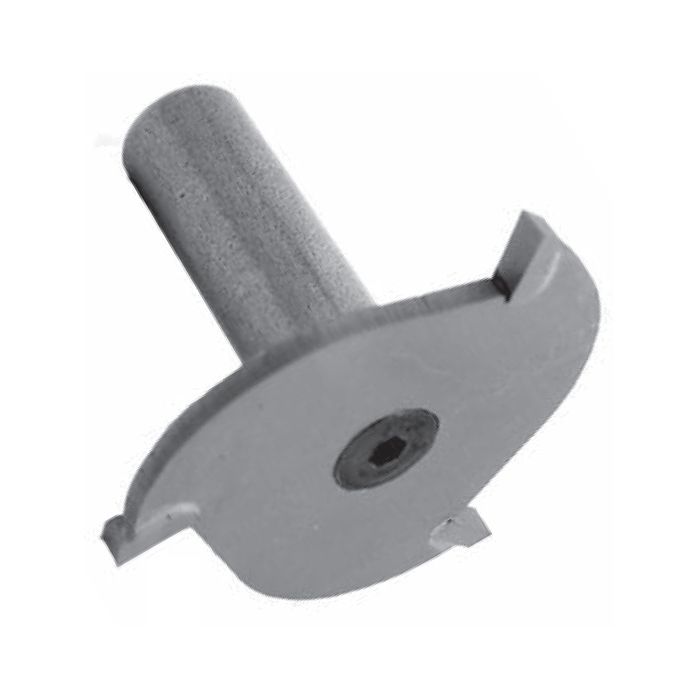 SOUTHEAST TOOL FBL157-3A5 5/32" Kerf Flush Bottom Cut Assem, 1/2" Shk