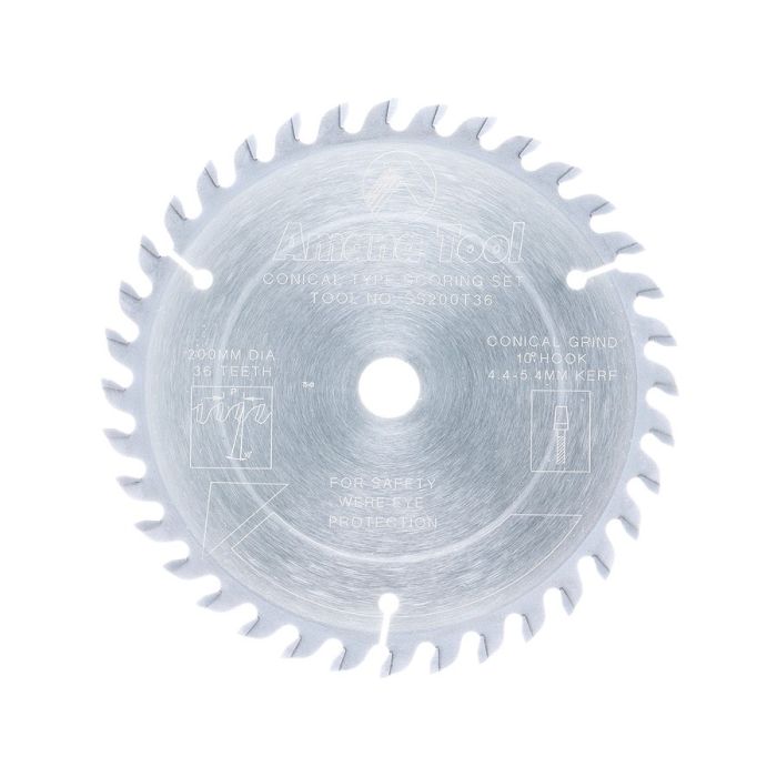Amana SS200T36 CONICAL SCORING 200MM/36T 20MM