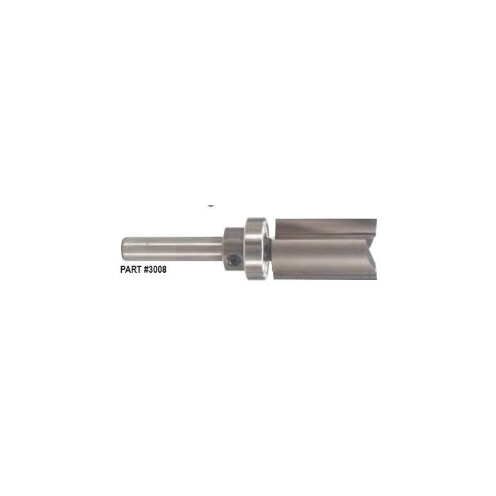 Whiteside Machine Template Bits With Ball Bearing Guide
