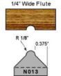 1/8 radius shaper cutter
