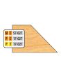 FREEBORN - MC-57-027  DOOR EDGE DETAIL BEVEL CUTTER