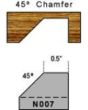 45 degree chamfer magic molder plug
