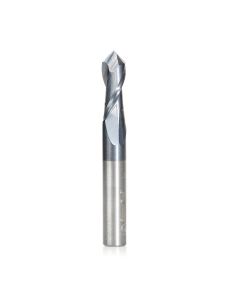 Amana tool 51653 CNC Solid Carbide 90 Deg V Spiral with AlTiN Coating for Steel & Stainless Steel 5/16 D x 7/8 CH x 5/16 SHK x 2-1/2 Inch Long Up-Cut Dril/Router Bit/End Mil