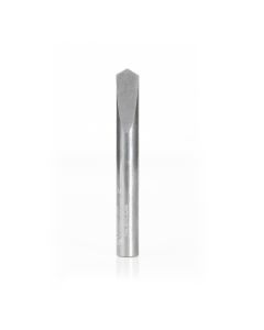Amana tool 51688 SC Spiral for Steel, Stainless Steel & Non Ferrous Material 5/16 D x 7/8 CH x 5/16 SHK x 2-1/2 Inch Long Spade Dril / CNC Router Bit