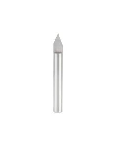 Amana tool 45622 Solid Carbide 45 Degree Engraving 0.025 Tip Width x 1/4 SHK x 2 Inch Long Signmaking Router Bit